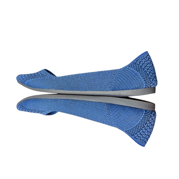 Rothy’s lapis blue python shoes rare 6.5 - Picture 3 of 8